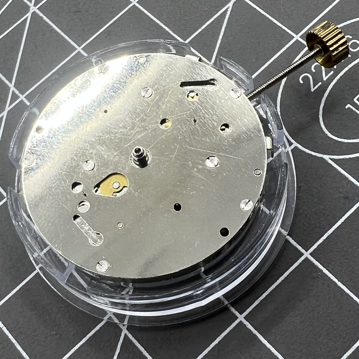 Dandong 8217 Silver Multifunctional Automatic Mechanical Movement