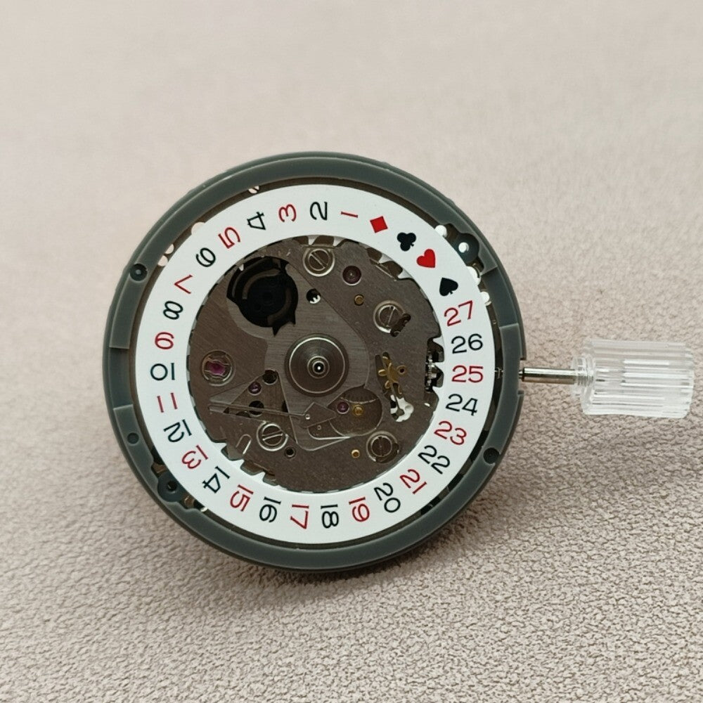 NH35 NH35A Mouvement japonais Black Spade Mécanique automatique SKX007 Couronne à 3/3,8