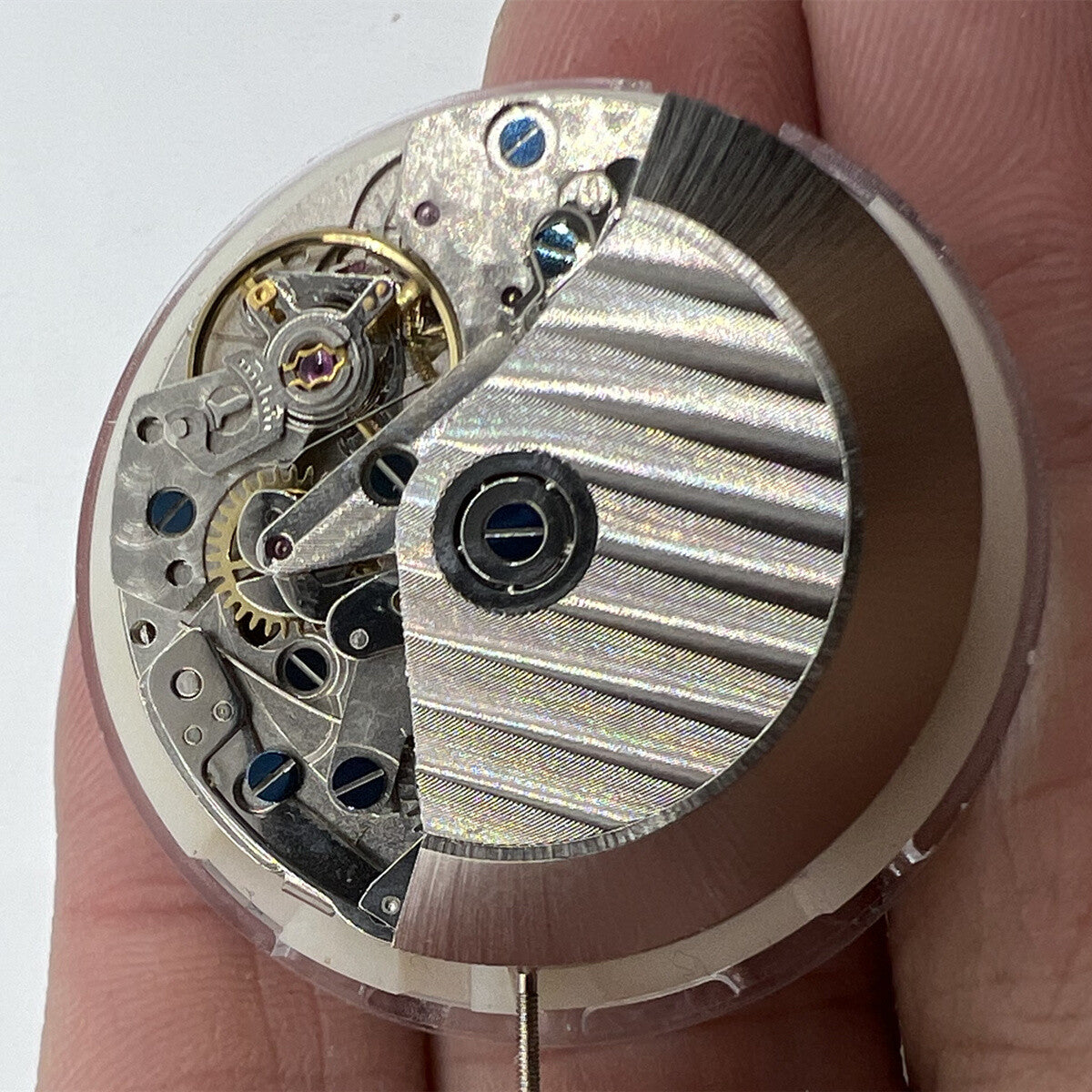 Asiatisches 7750 Automatik-Chronographenwerk @4,5 Weißer Kalender Sekunde @9 ETA 7750