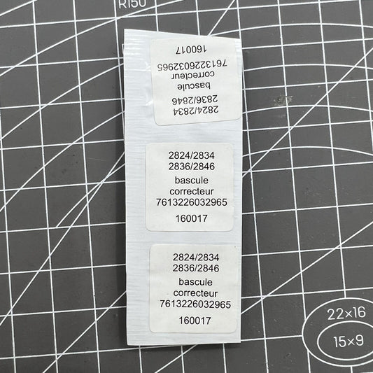 Date corrector tool for ETA2836, 2834, 2824, 2846 movements ? precision fit for watch repairs.