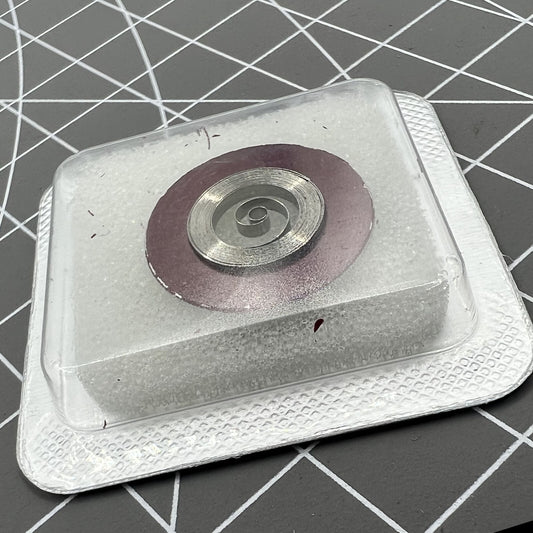 Replacement mainspring for ETA C07.111 and C07.121 watch movements, essential for accurate timekeeping.