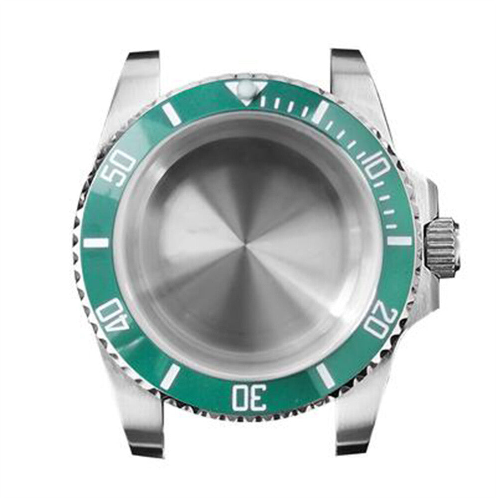 Boîtier de montre en verre saphir 40 mm, boîtier en acier inoxydable 316L pour NH35 NH36
