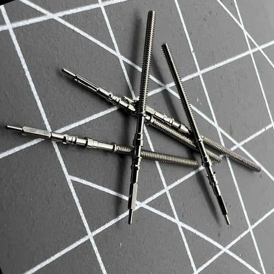 Stainless steel winding stem for 4R36 NH35 NH36 NH38 NH39A watch movements