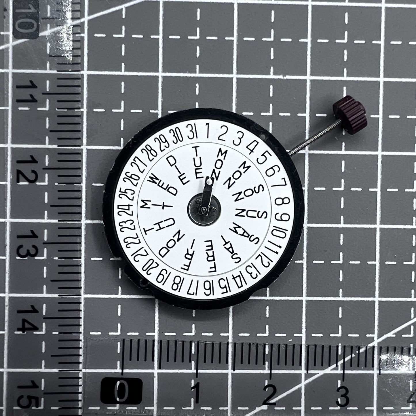 Swiss Ronda 517 Quartz Movement Date At 12 Watch Movement