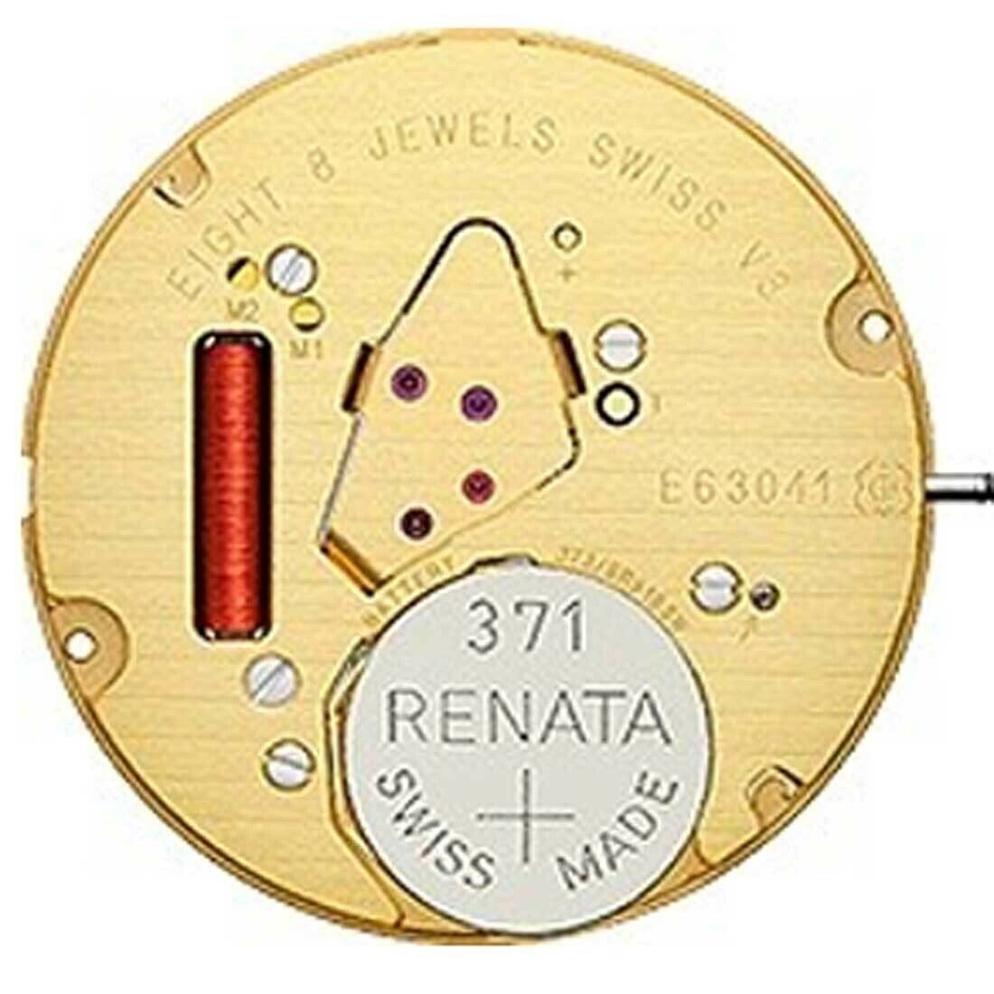ETA E63.041 Watch Quartz Movement 2 Hands Date At 3