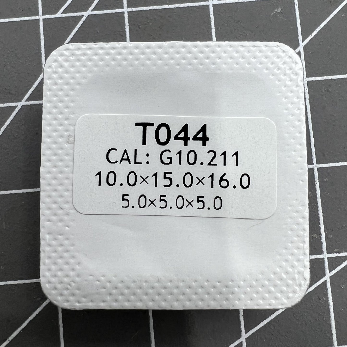 Grünes Leuchtziffern Silberrand Uhrzeigerset passend ETA G10.211 G10.212