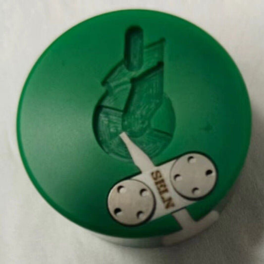 NBR 30mm silicone balance wheel mount for L888 watch movement, durable and precise accessory.