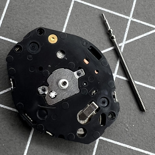 Miyota 7T35 Quartz 3-hand watch movement for precise timekeeping and durability.