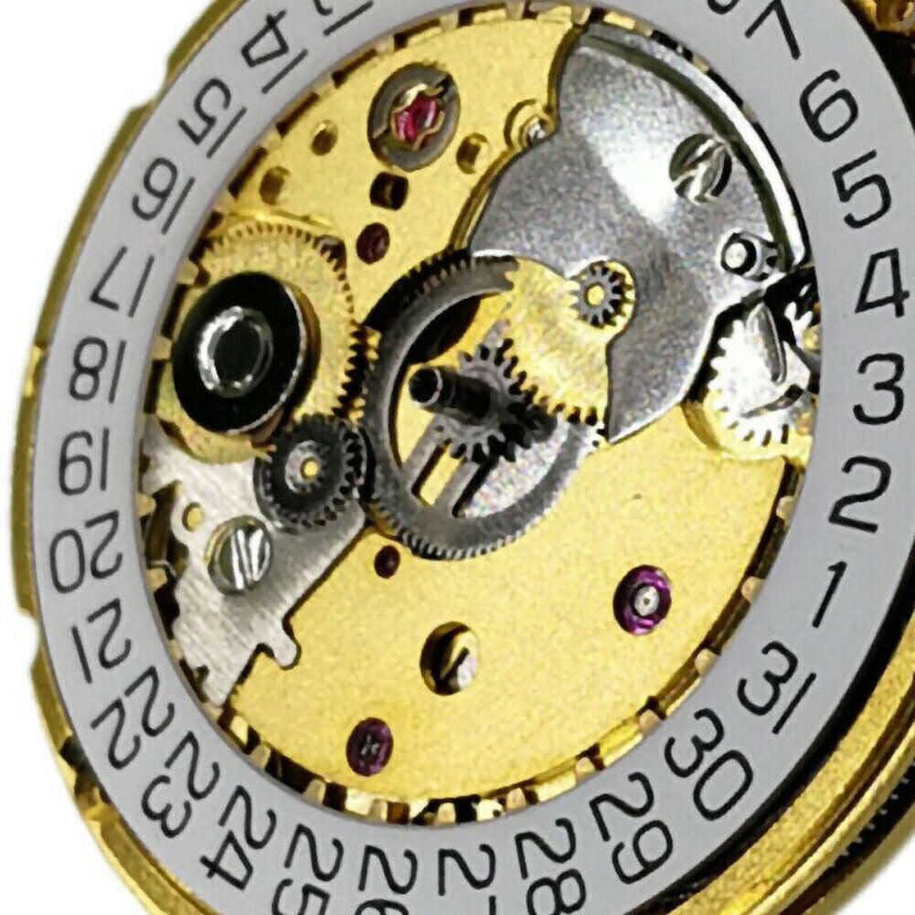 Seagull ST2130 Automatikwerk, goldene Platte, Klon, Ersatz für ETA 2824-2