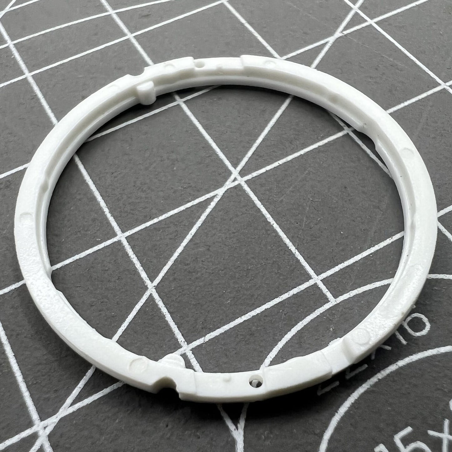 Watch case mounting spacer ring, precision fit for ETA 2824/2836/2846 movements