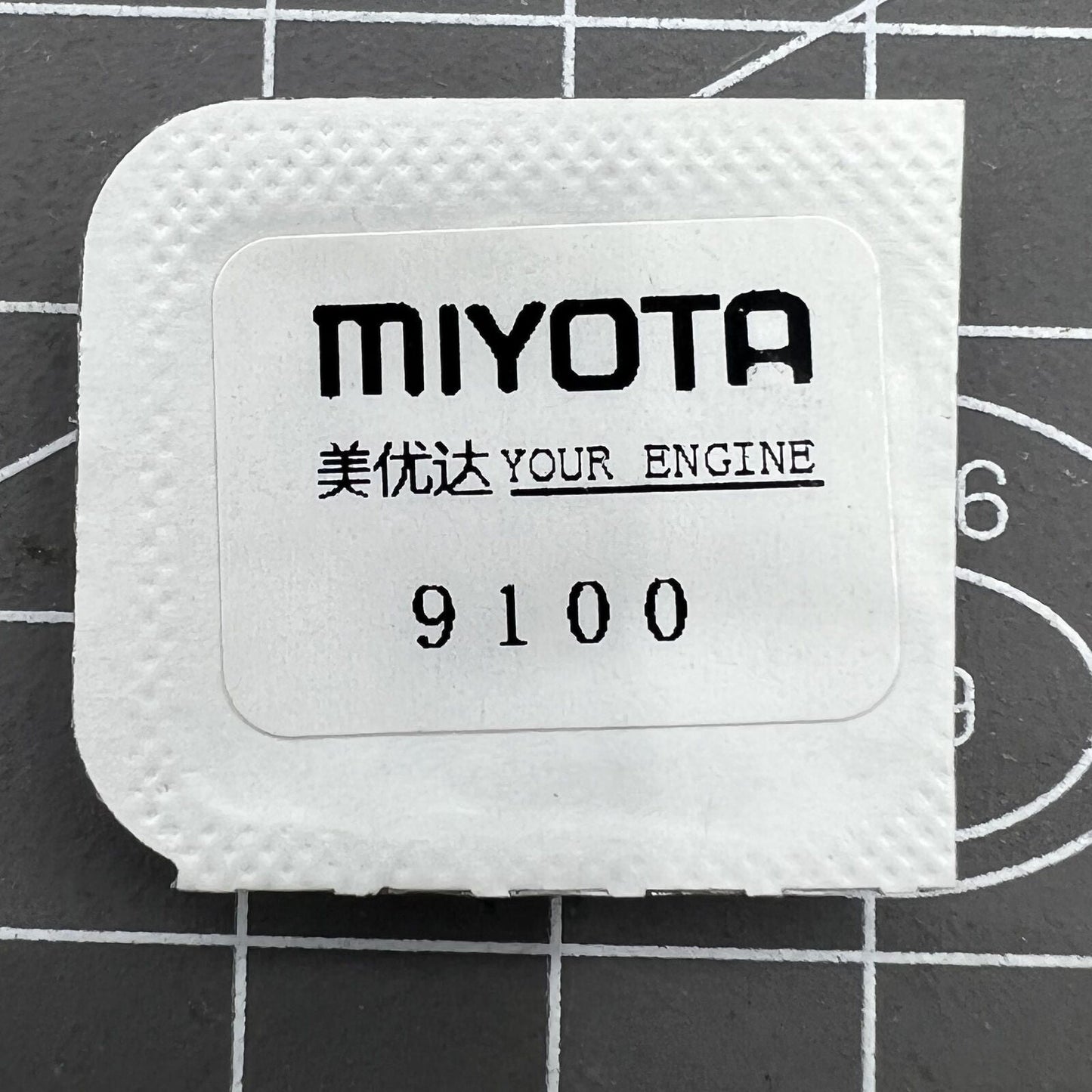 Komplettes Federhaus mit Hauptfeder, passend für Miyota 9100-Uhrwerk