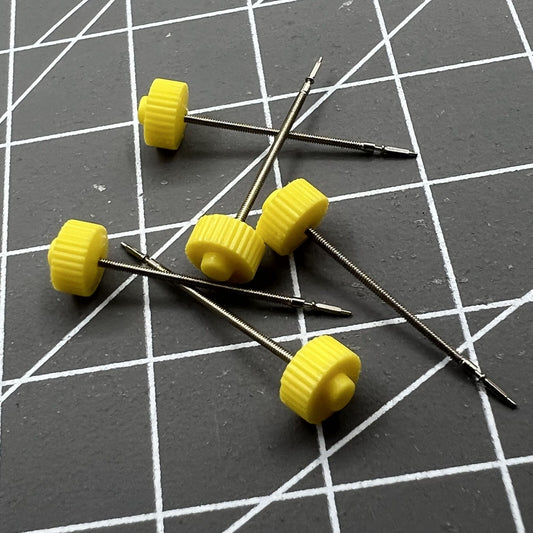 1. Generic watch winding stems compatible with ISA125 ISA127 movement for precise adjustments.