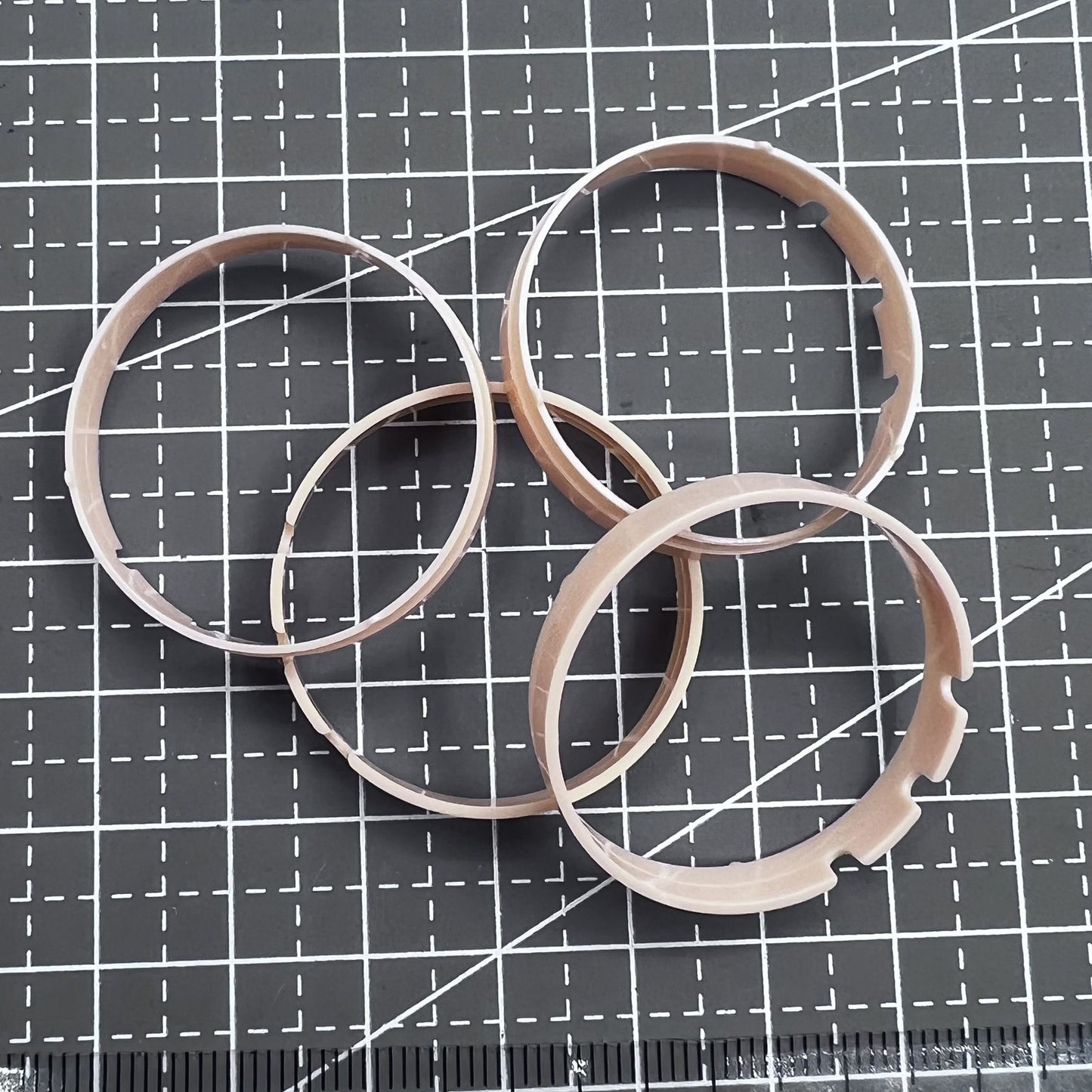 5 PIECES Watch Case Mount Spacer Ring Fixing Ring for ETA G10.211 Movement