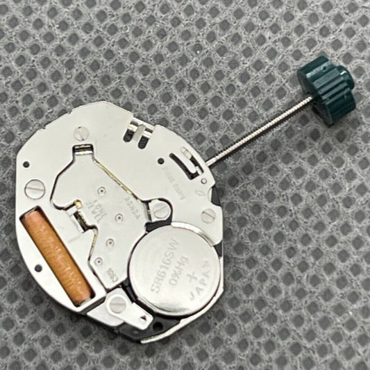 Ronda 1063 Swiss quartz watch movement with 3 hands, ideal replacement for precision repairs.