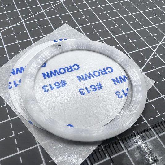 Black 38mm/30.8mm GMT and white SUB ceramic bezel insert for watch repair and customization.