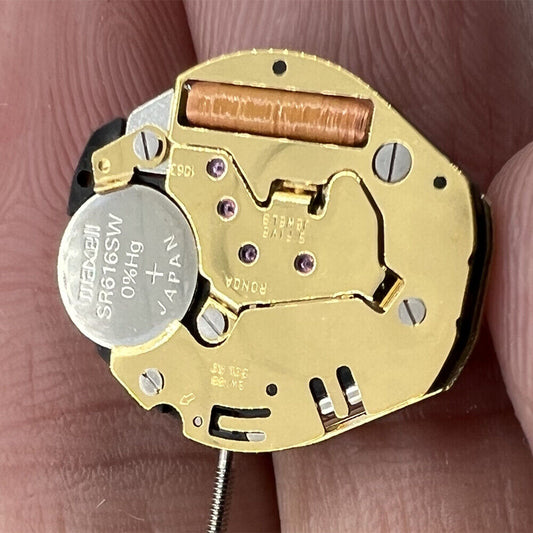 Ronda 1063 Swiss-made 3 hands quartz watch movement for precise timekeeping in watch accessories