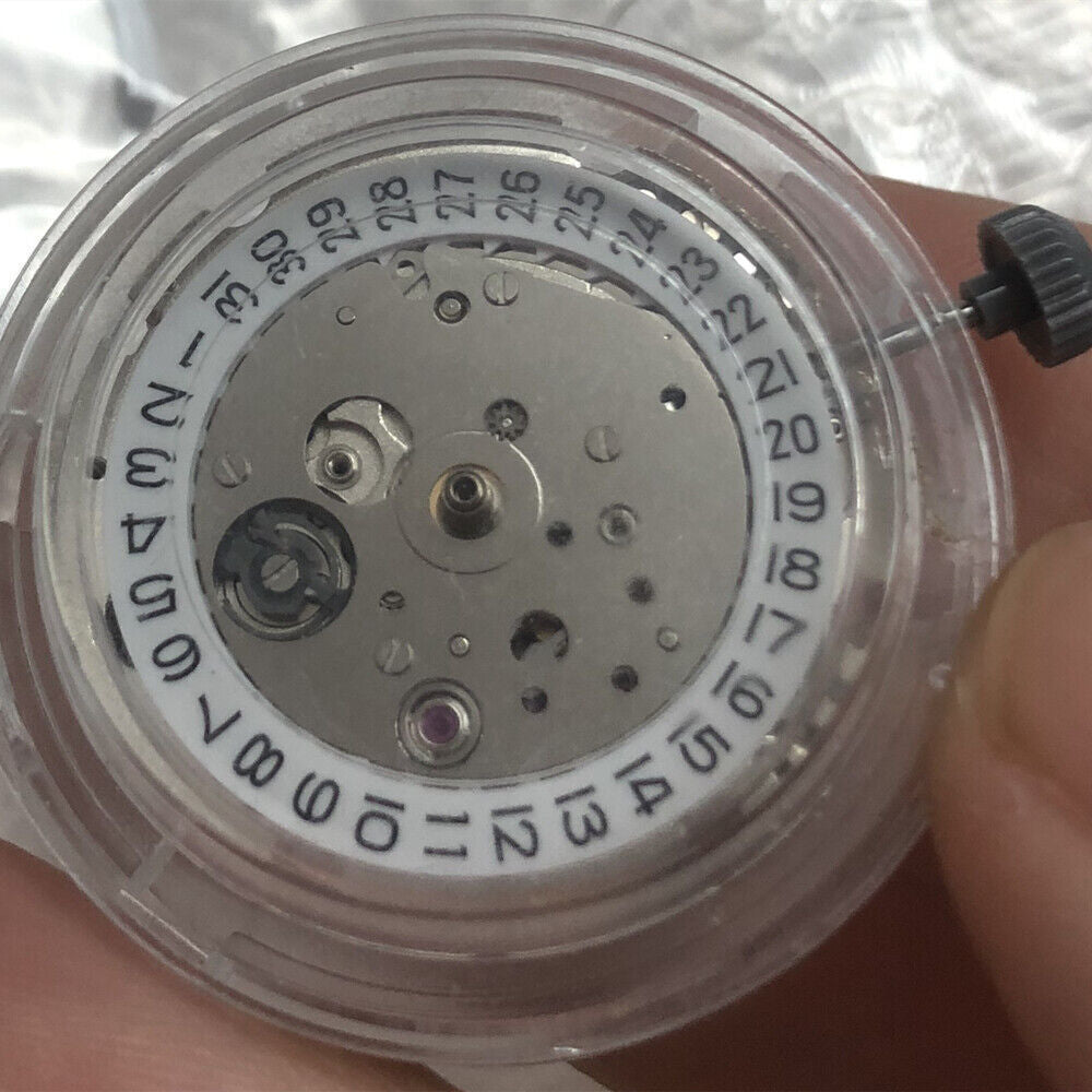 Miyota / Citizen 8215 Silver Plated Japan Automatic Mechanical Movement