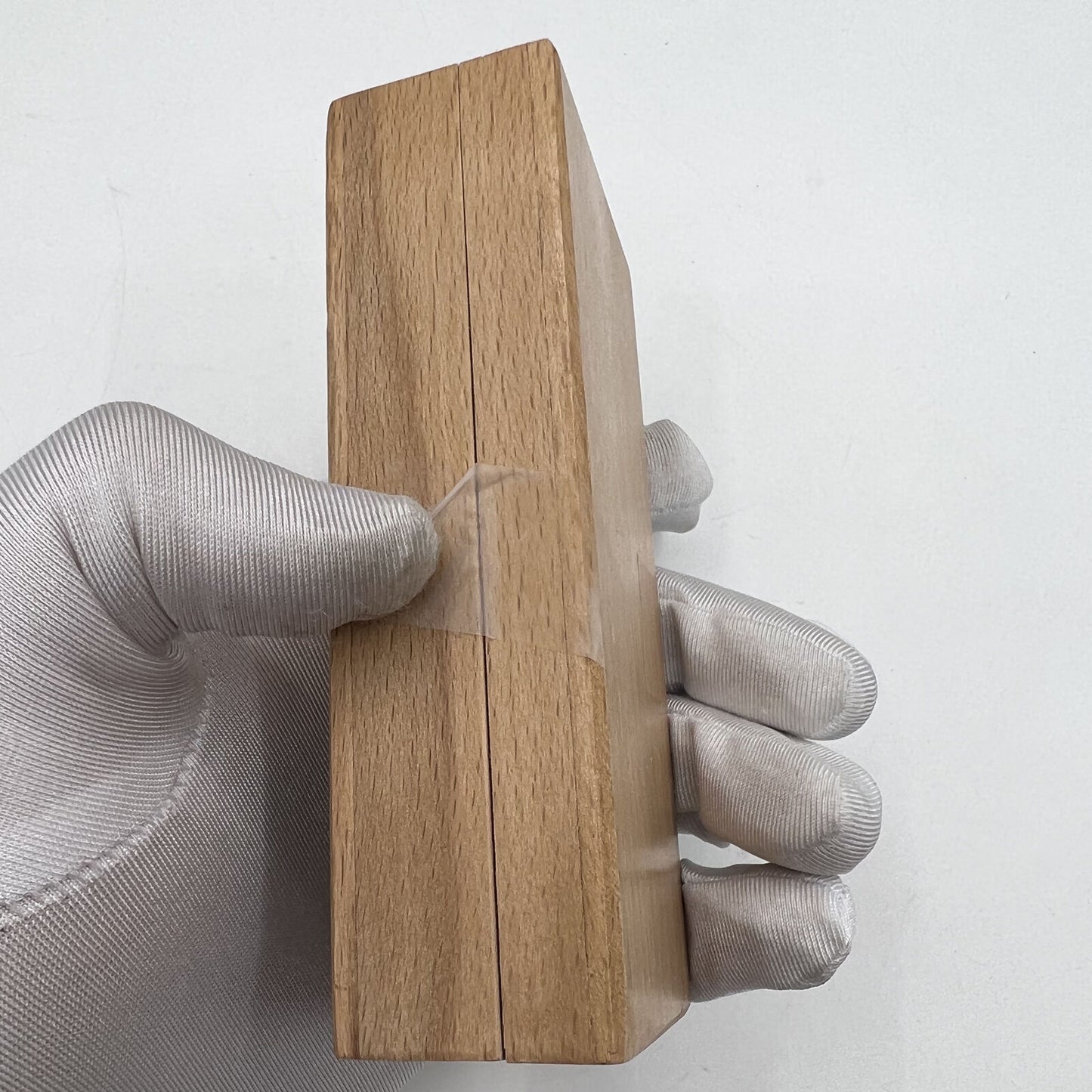 Pierre Arkansas rectangulaire Horotec MSA16.051, dans un coffret en bois