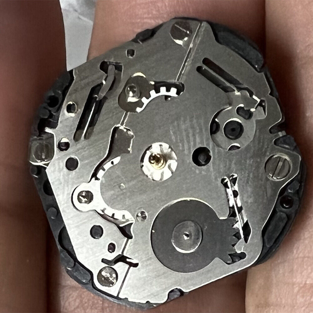 Hattori Epson VX3J quartz watch movement, precision Japan-made mechanism for repair and replacement.