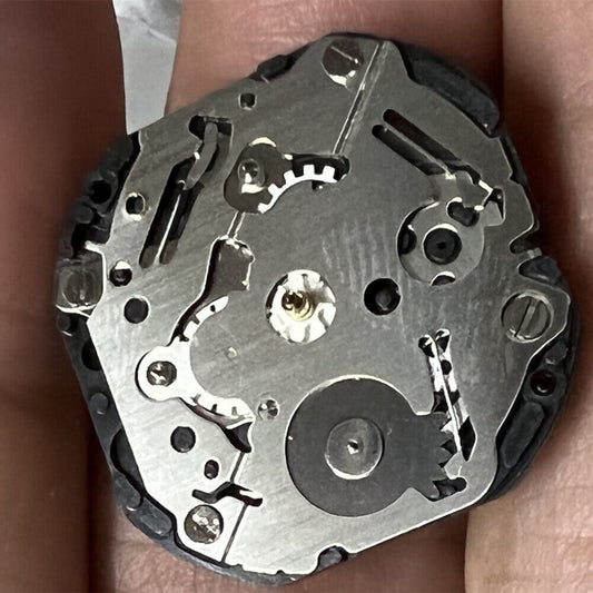 Hattori Epson VX3J quartz watch movement, precision Japan-made mechanism for repair and replacement.