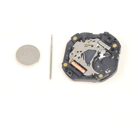 Hattori Epson VX3LE quartz watch movement, precision Japan-made accessory for repairs.