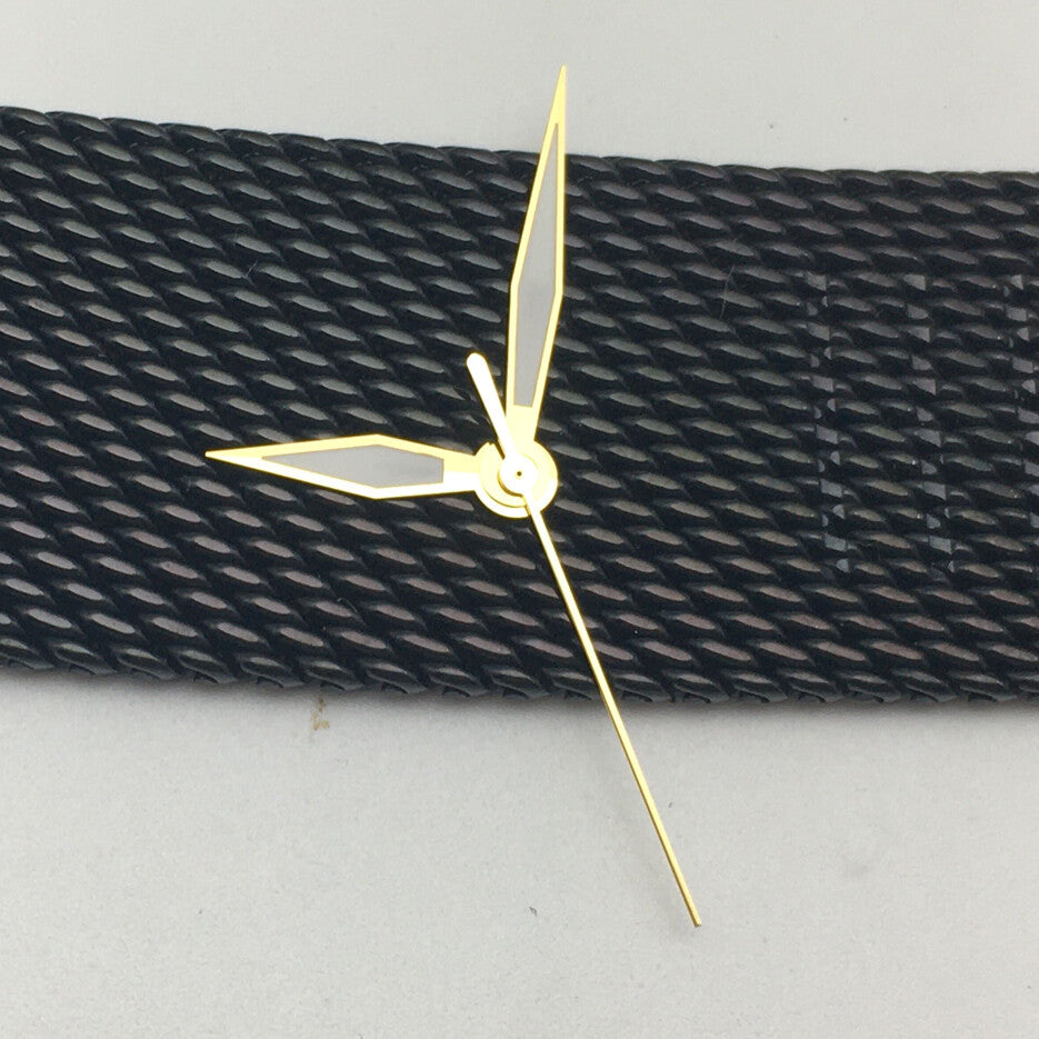 Aiguilles de montre lumineuses vertes 11,5 x 16,9 x 18,1 mm pour mouvement NH35A NH36A 6510