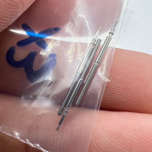 Precision watch winding stem for Miyota 0S10/0S20/0S60 movements, durable replacement part.