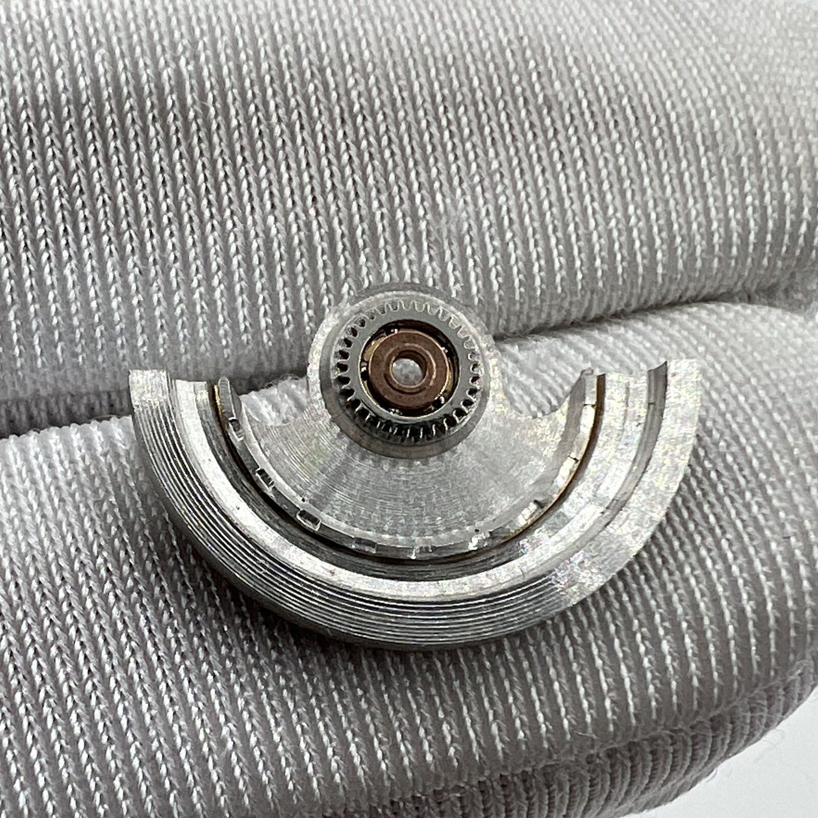 Rotor oscillating weight with ball bearing for ETA 2671 movement by RotorTech, precision watch accessory enhancing movement efficiency.