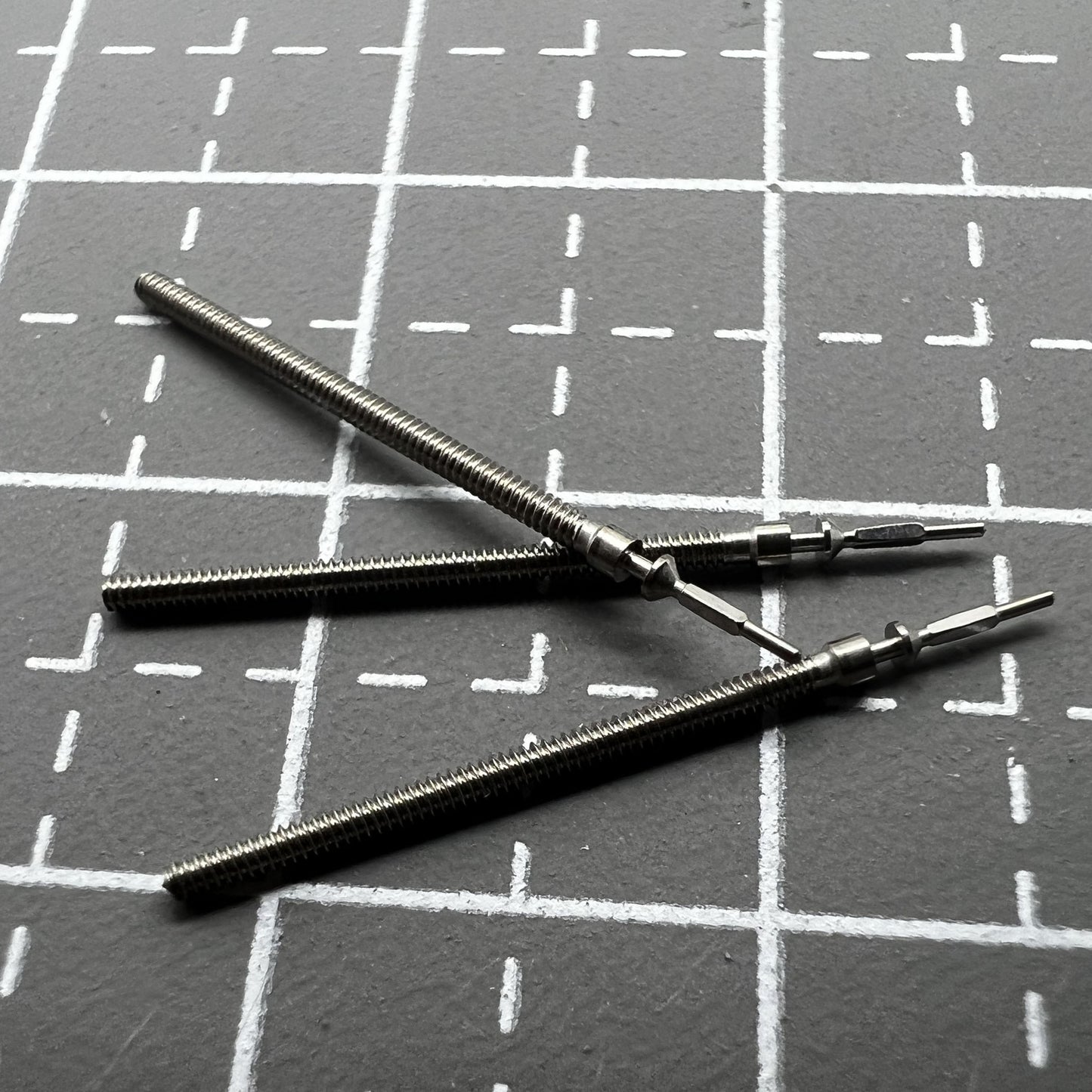 5 PIECES Watch Winding Stems For AL20 Movement Watch Part