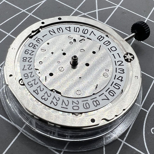 Miyota 9120 automatic mechanical watch movement with date display at 4.5 position for precise timekeeping