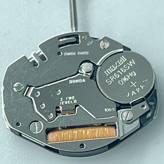 Ronda 1069 Swiss quartz watch movement for precise timekeeping in watch accessories.