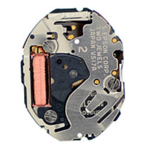 Hattori Epson TMI VS17A solar-powered quartz watch movement, Japan made precision accessory.