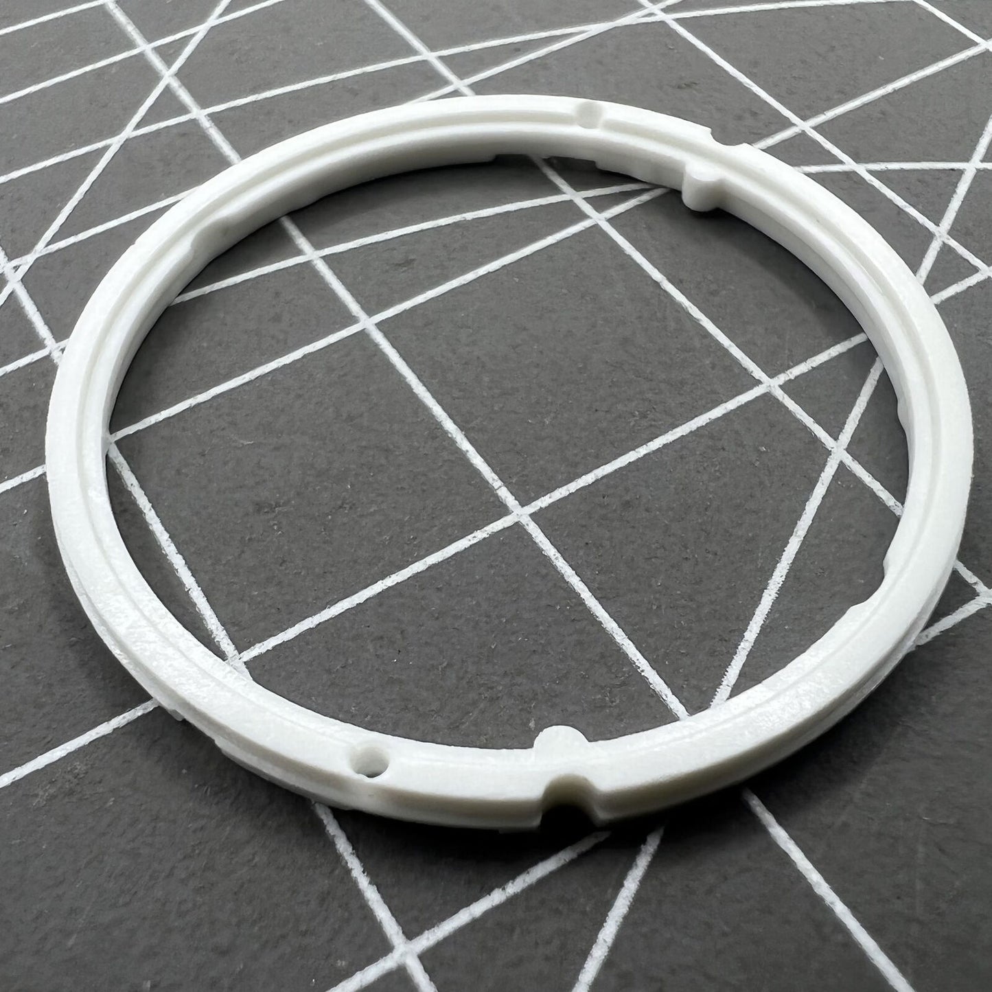 Watch case mounting spacer ring for ETA 2824/2836/2846 movements, precision fit accessory