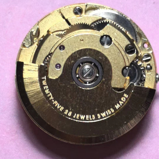 Swiss Made ETA2678-V8 watch movement with single calendar, precise and functional part for repairs.