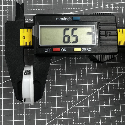 5 Stück Cushion Mount Abstandsringe 6.5x27.5mm für ETA 2824 2836 2846 Uhrwerk