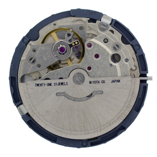 Miyota 8285 Japan automatic mechanical movement for precise watch accessory performance.