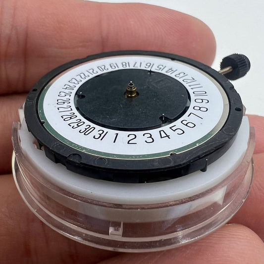 Genuine V8 ETA G10.711 quartz watch movement with date at 6 o?clock, Swiss made precision.