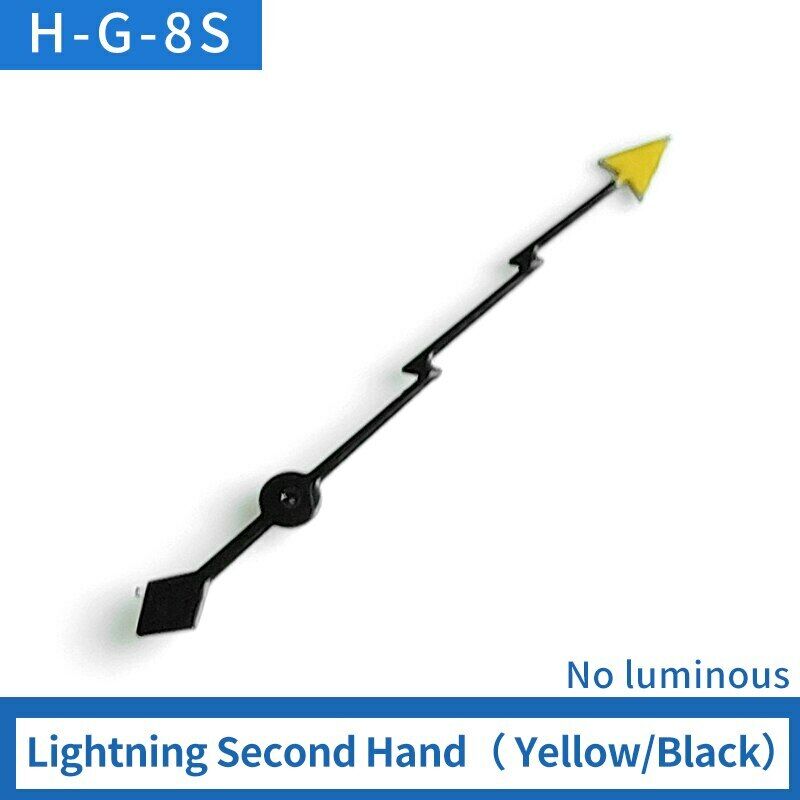 Lightning Second Hands Watch Hands For Skx007 Skx009 Movement No Luminous