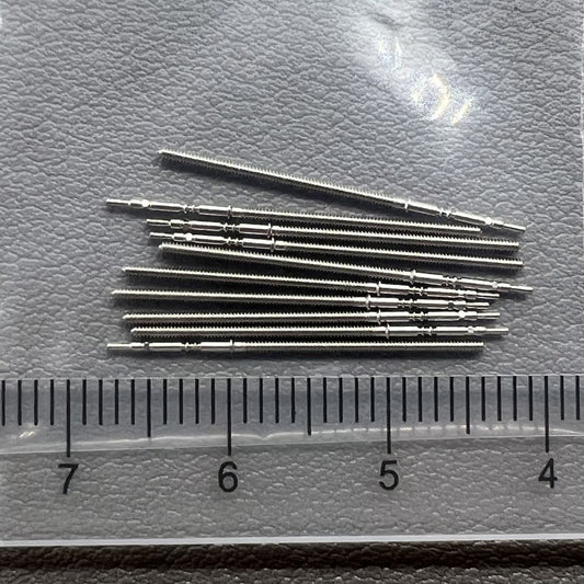Replacement watch winding stems set, 5 pieces for PE50 movement accessories.