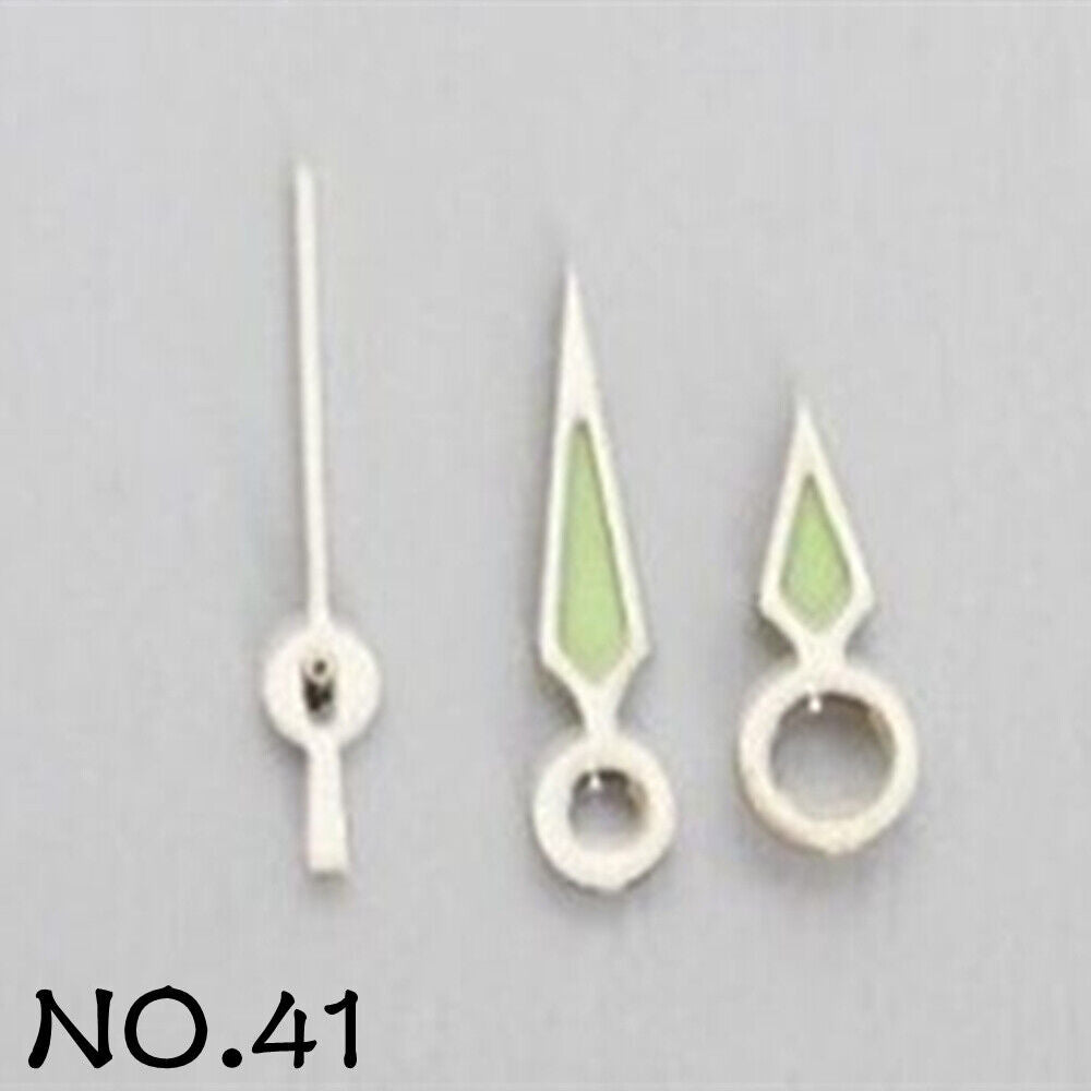 Jeu d'aiguilles lumineuses pour mouvement Miyota 2035 n° 41