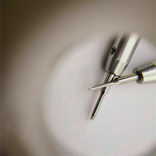 1. Stainless steel watch bracelet adjusting tool with 6 size options for precise strap fitting.