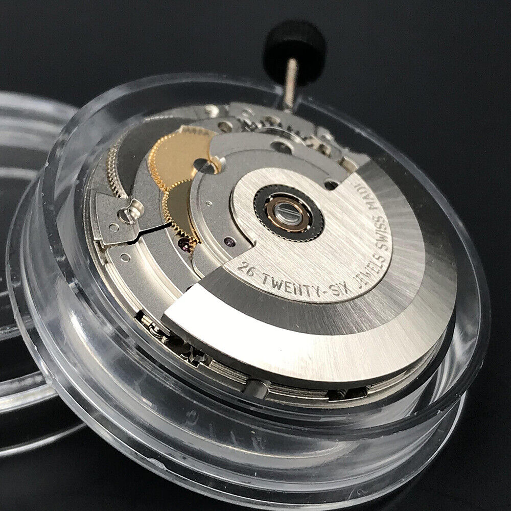 Original SW200-1 automatic watch movement by Sellita, precise replacement for ETA 2824-2 gear mechanism.
