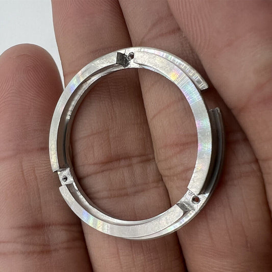 Metal watch spacer ring 32.5x4mm for China 2824 2836 2813 movement, precision fit accessory.