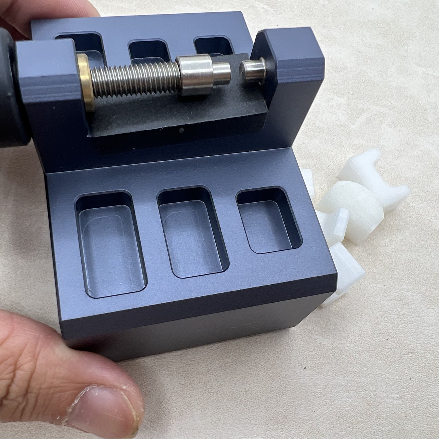 Swiss Bergeon 7819 bending Device for Folding Bracelet Clasps Fix Repair
