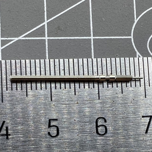 1. Two watch winding stems for Seagull and ETA 6497-1 ST3600 movement, precision replacement parts.