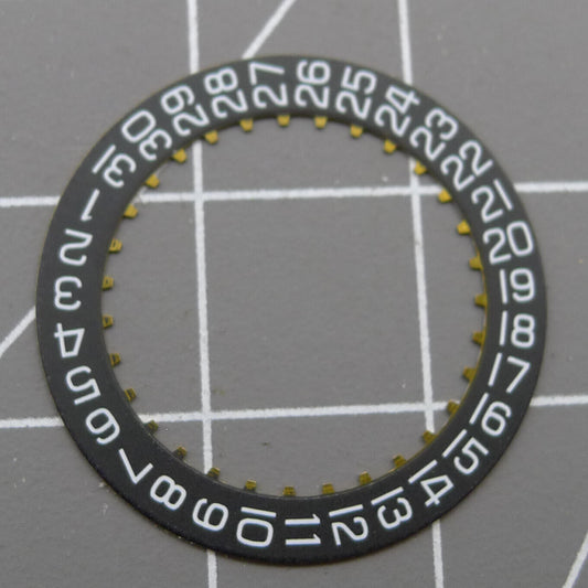 Generic Date@3 black date disk wheel set for ETA2824-2 2892 watch movements, replacement parts