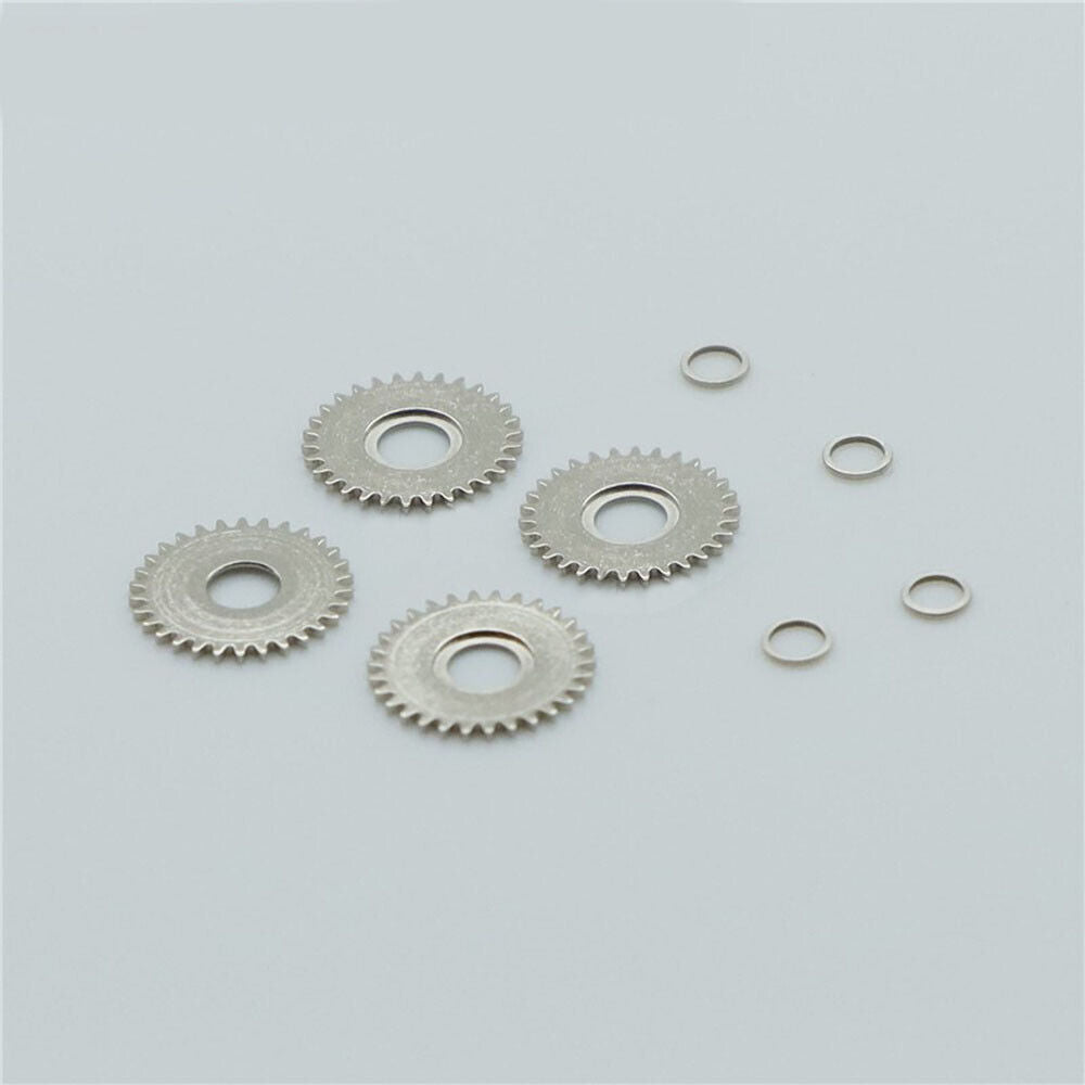 4 Sets Brand New Crown Wheel Generic for China Made 7120 Movement Watch Part