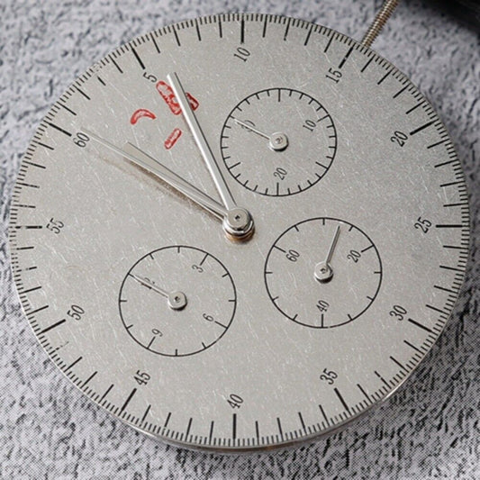 Chinese SL4801 watch accessory showcasing multifunctional mechanical movement with small seconds at 3, 6, and 9 positions, precision engineered.