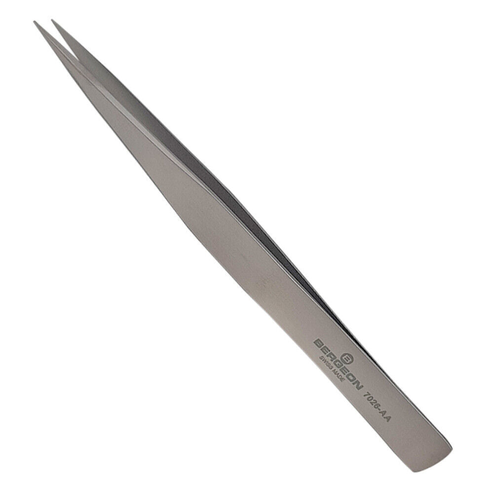 Bergeon 7026-AA Antimagnetic Tweezer General Purpose Straight Fine Tips
