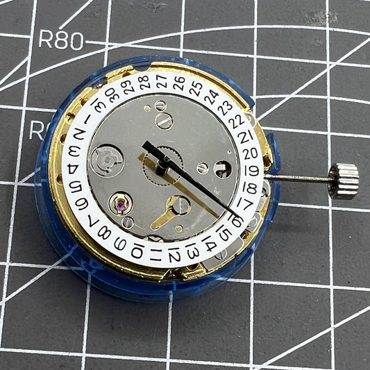 Seagull ST16 T16 golden watch accessory showcasing automatic mechanical movement with 3 hands and single calendar feature.